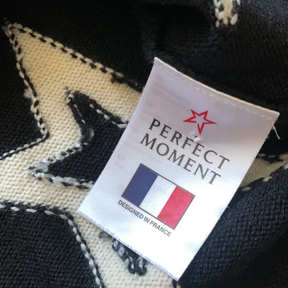 Perfect moment star dust ski sweater in black Snow White star - Picture 4 of 6